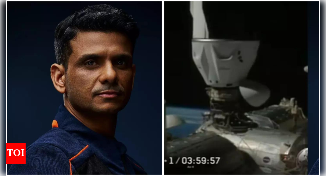 Axiom-4 Crew: Axiom-4: Crew settles in, Shubhanshu Shukla will sleep in Dragon