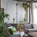 Dwelling the Absent: Residential Apartment for Maryam and Faraj Shiraz / Alborz Mohammadi / Keramati Architect - Interior Photography, Living Room, Wood, Chair