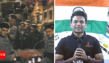 Nostalgia hits hard: 41 years after Rakesh Sharma's 'saare jahan se acha', Shubhanshu Shukla calls India 'majestic' from space | India News