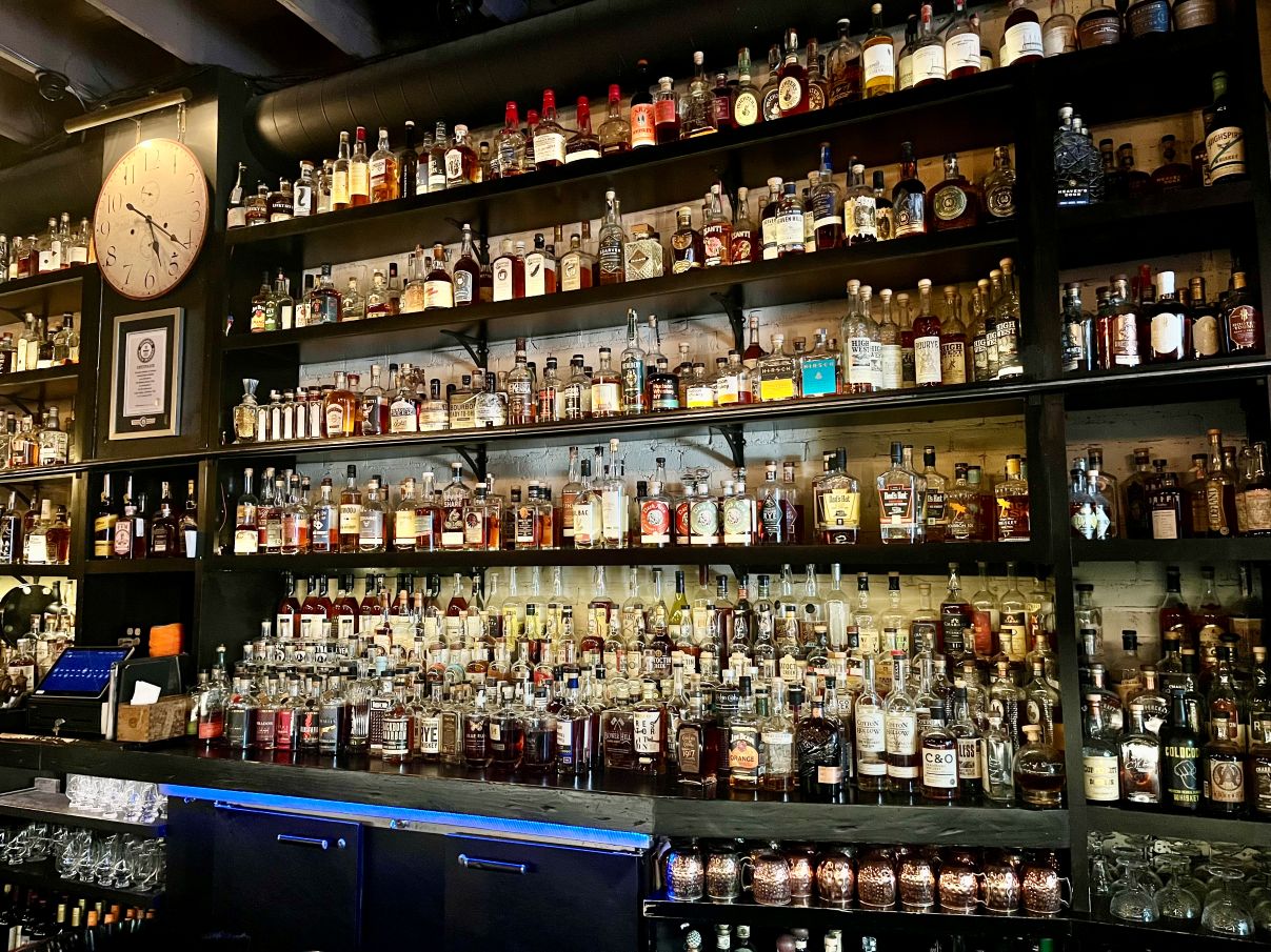 A fine meal in San Diego's world record whiskey heaven