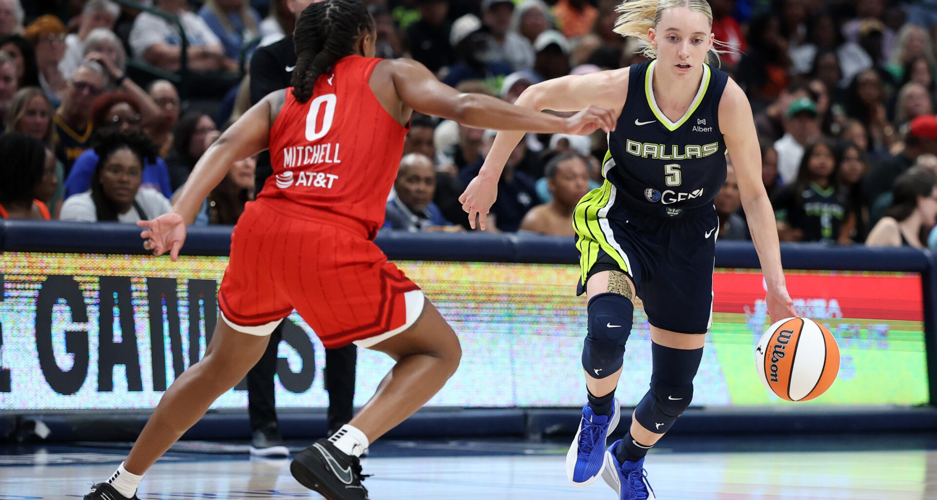 Paige Bueckers of the Dallas Wings