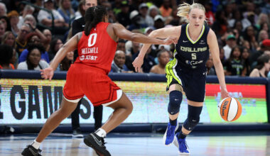 Paige Bueckers of the Dallas Wings