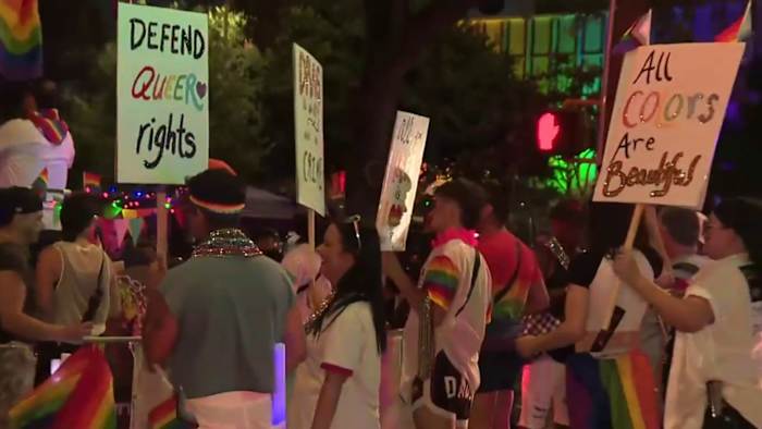Pride ‘Bigger Than’ Texas parade lights up North Main Avenue in San Antonio