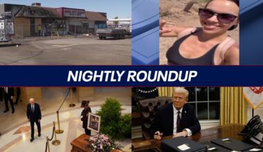 Biden pays respects to murder victims; Phoenix pursuit ends in fiery crash l Nightly Roundup