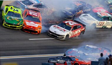 “It just sucks” after being wiped out in huge NASCAR Cup Series crash