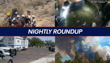 Family rescued off Phoenix hiking trail; fire grows on Navajo Nation | Nightly Roundup