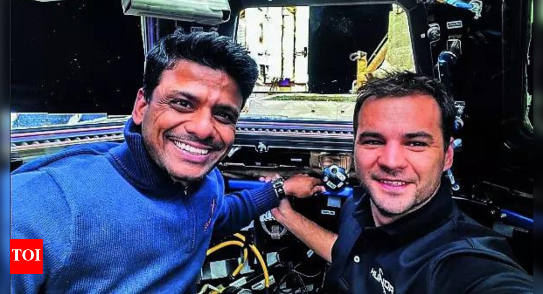 Shux 1st Indian to hold experiment on ISS, kicks off with muscle loss study | India News