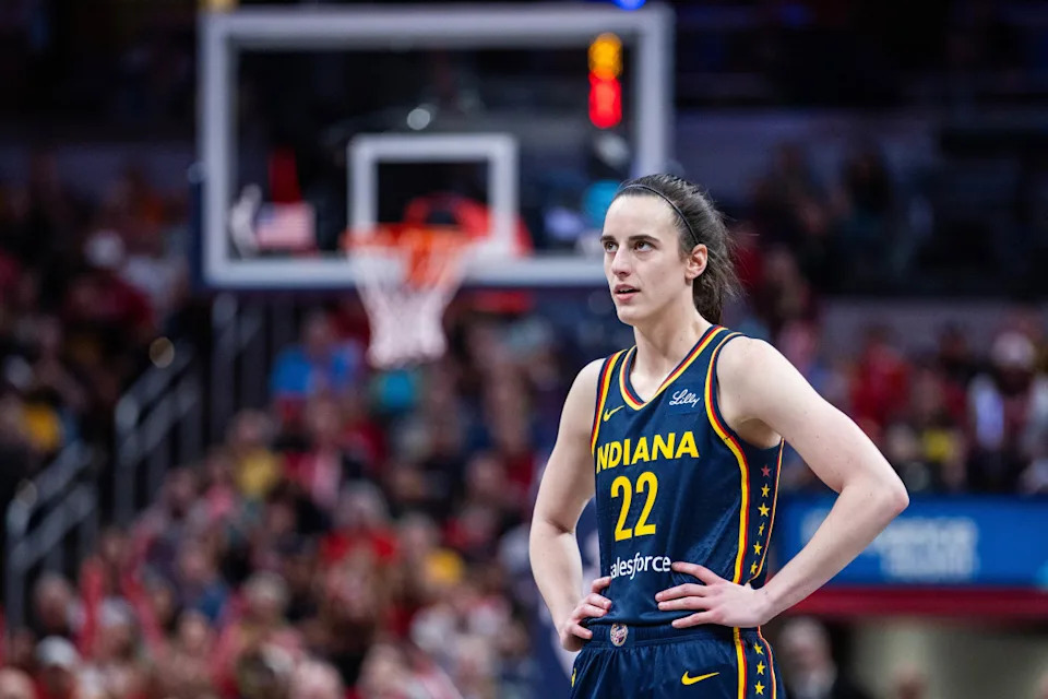 Indiana Fever guard Caitlin Clark (22).© Trevor Ruszkowski-Imagn Images