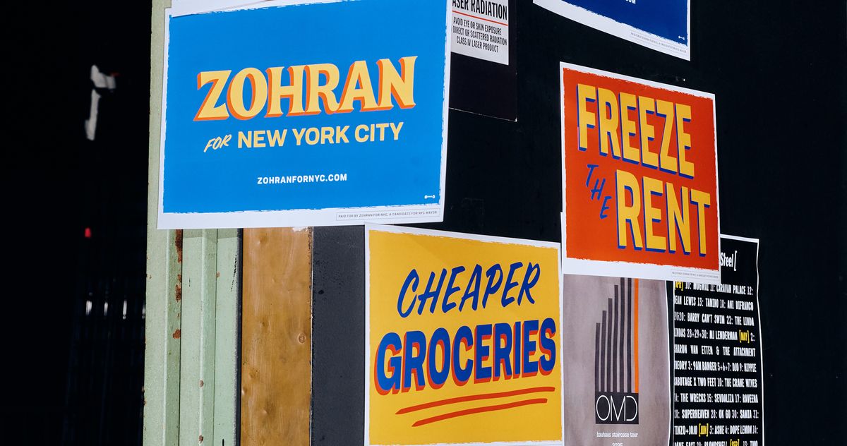 Zohran’s Campaign Logo Looked Nothing Like a Campaign Logo