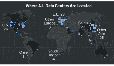 A.I. Computing Power Is Splitting the World Into Haves and Have-Nots