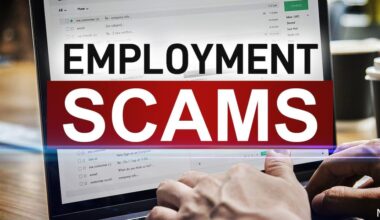 Employment scams targeting job seekers