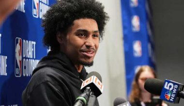 Dylan Harper expresses excitement after being drafted by San Antonio Spurs
