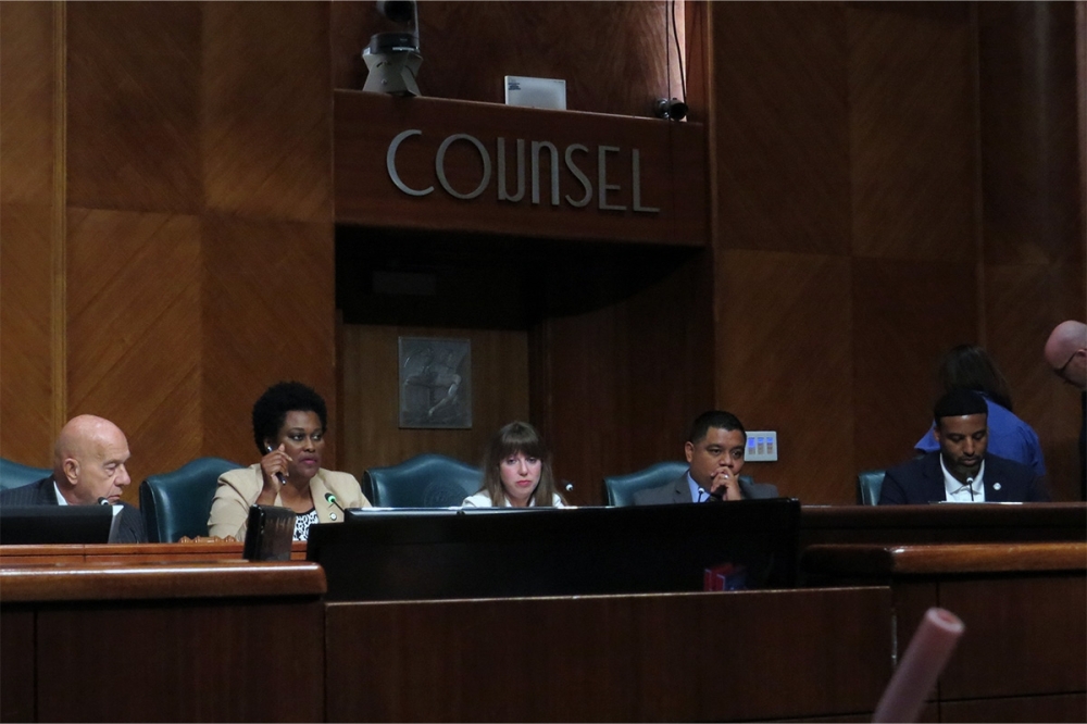 Houston City Council listens as the city's legislative team lays out the bills in the state's 89th legislative session. (Kevin Vu/Community Impact)
