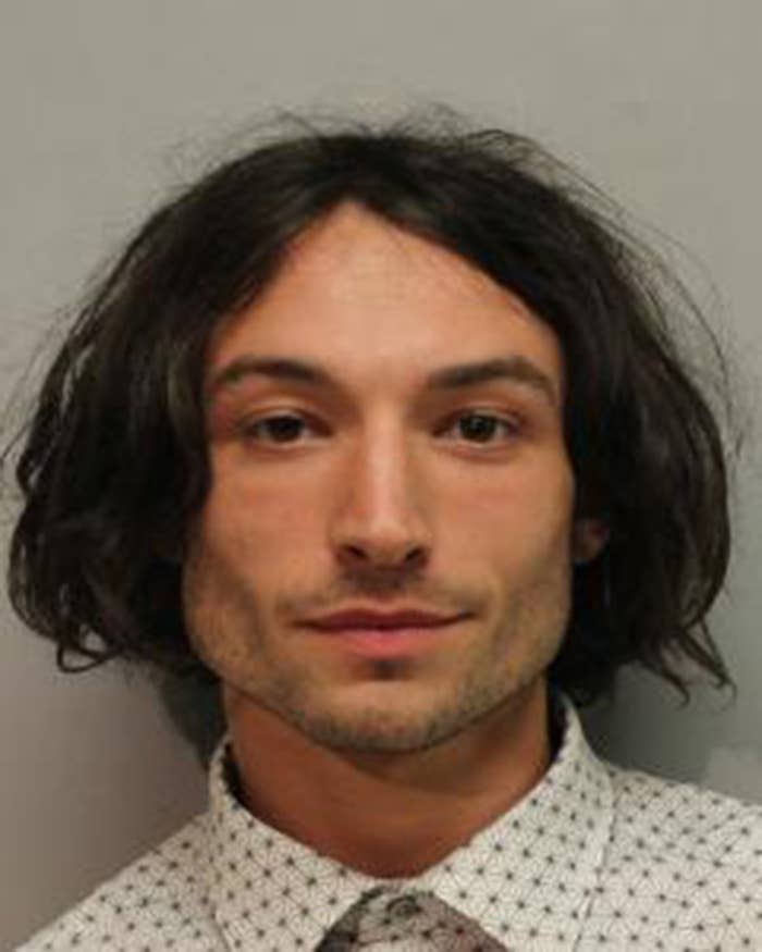 The first arrest was on March 28, with the police report stating that Ezra became agitated by a group of patrons in a Hawaii bar that were singing karaoke. The actor allegedly shouted obscenities at the group and snatched the microphone from a 23-year-old woman mid-song. Ezra is then said to have lunged at a man who was playing darts, and was arrested and charged on both counts before being released on $500 bail.The next day, a local couple in Hawaii filed a temporary restraining order against Ezra, alleging that after the arrest at the bar, Ezra burst into their bedroom and threatened them.In the police report, Ezra is accused of telling the man: “I will bury you and your slut wife.” It also alleges that Ezra stole the man’s wallet, which contained his bank cards, social security card, and driver’s license, and the woman’s passport. The following month, Ezra was arrested and taken into custody for second-degree assault, also in Hawaii. This time, they were accused of throwing a chair at a 26-year-old woman, which struck her on the forehead and left a half-inch cut. Police stated that officers were called to a private residence at around 1:10 a.m. in response to a report that Ezra had become irate after being asked to leave a gathering. Ezra was found at a traffic stop 20 minutes later, where they were arrested before being released from custody just after 4 a.m.