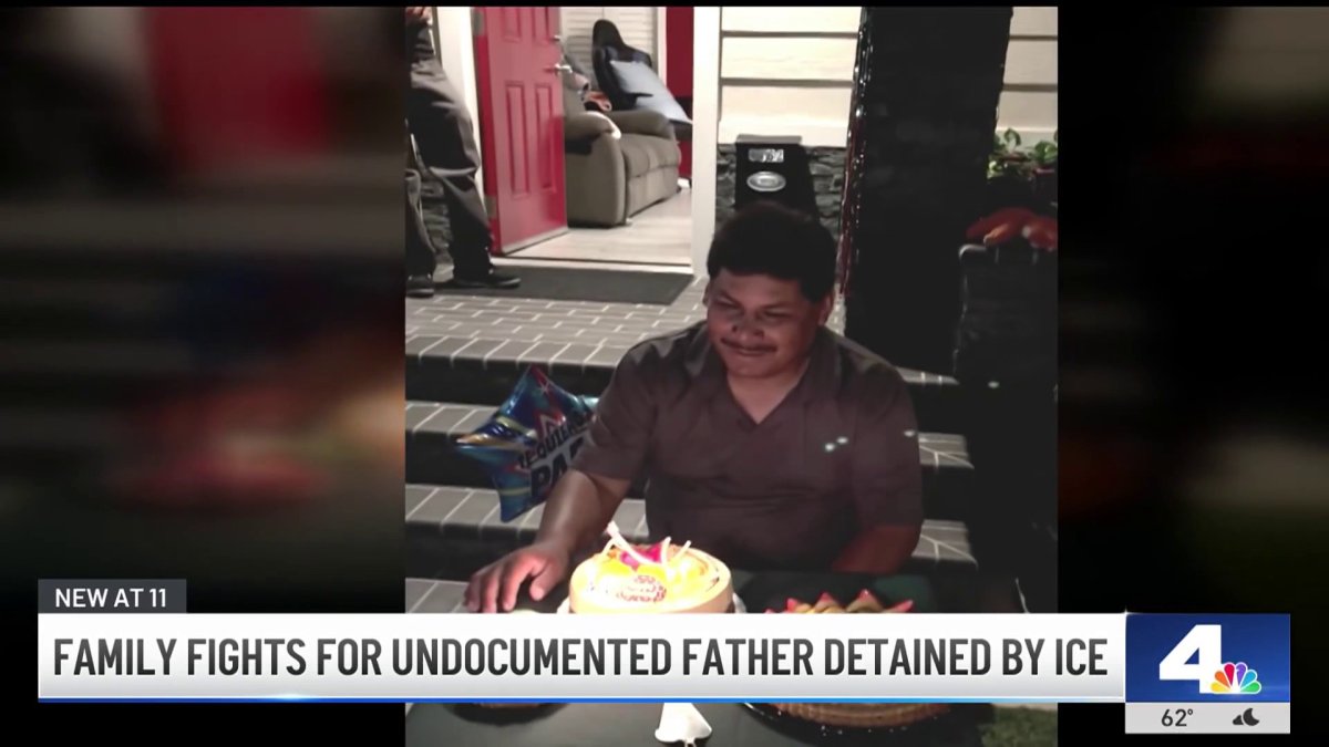 Family fights for South LA father detained by federal agents – NBC Los Angeles