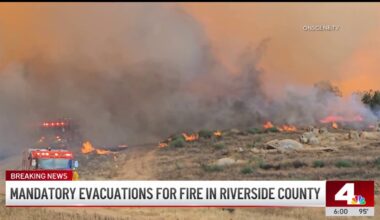 Mandatory evacuations issued in Riverside and San Bernardino counties – NBC Los Angeles