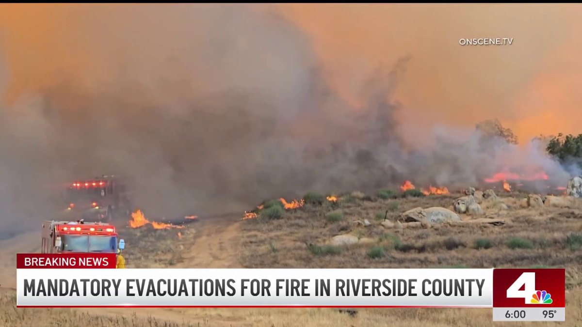 Mandatory evacuations issued in Riverside and San Bernardino counties – NBC Los Angeles
