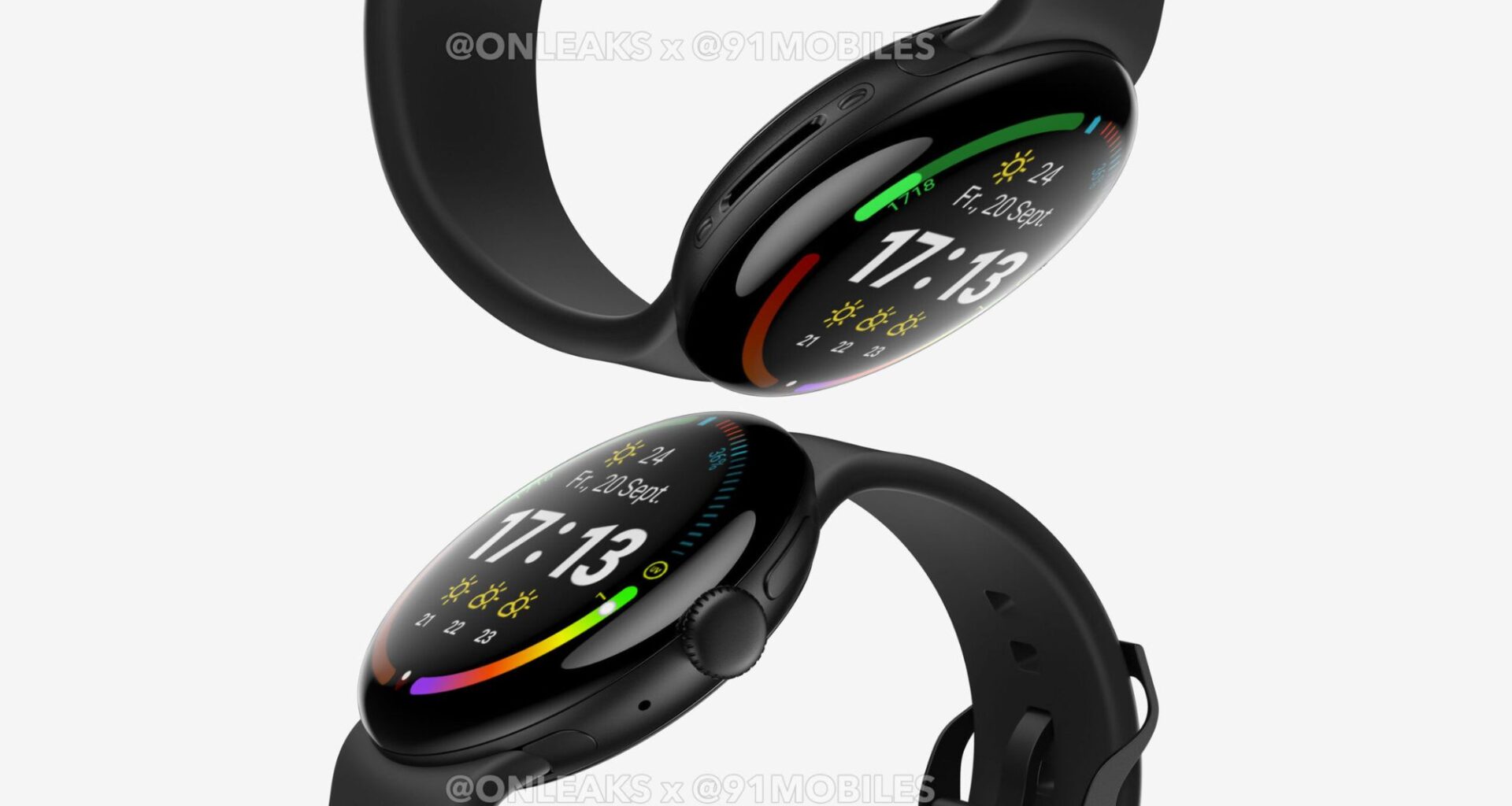 Pixel Watch 4 renders