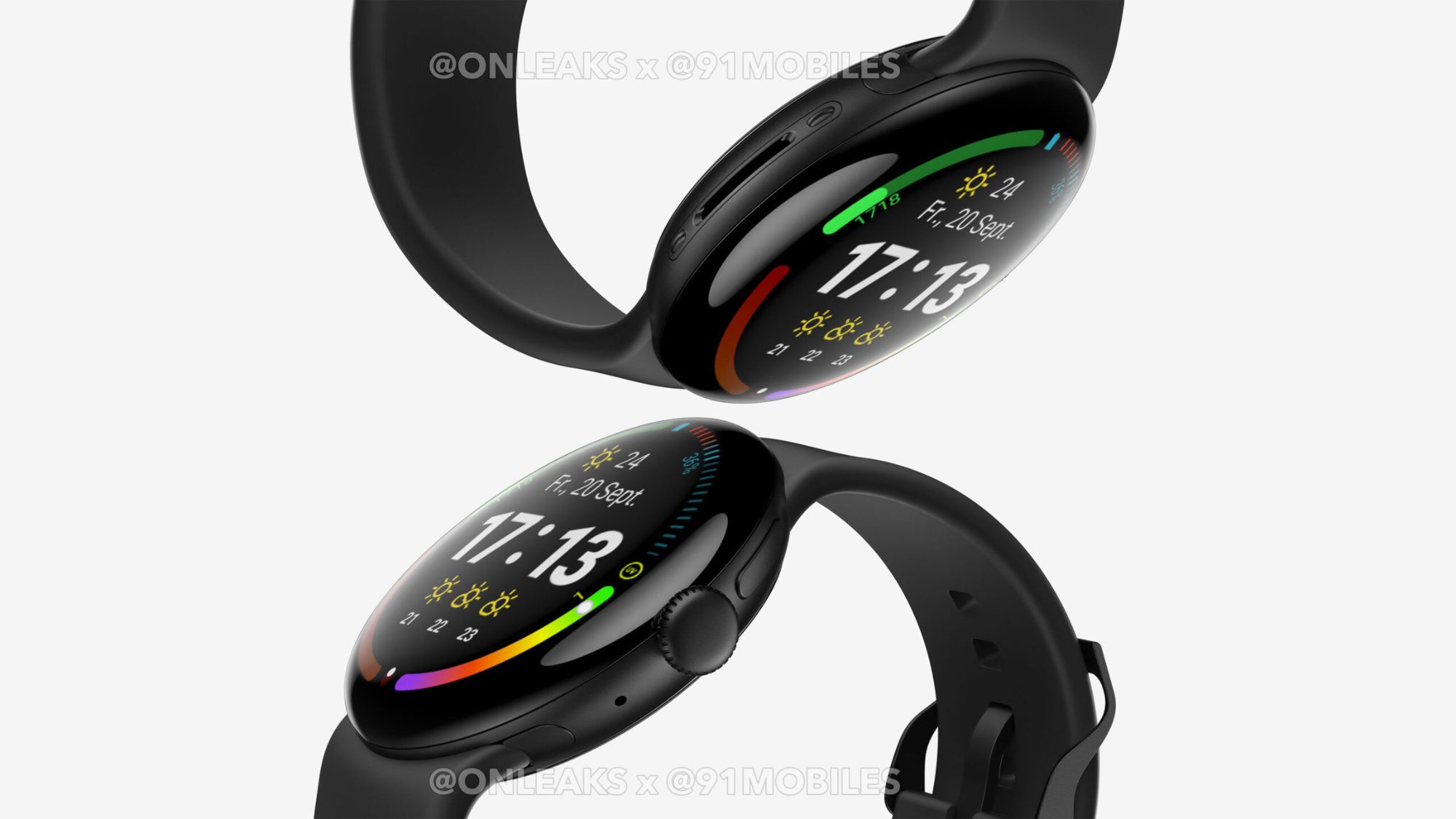 Pixel Watch 4 renders