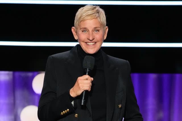 Casey Durkin/NBC via Getty Ellen DeGeneres in 2023