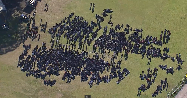 Bonnyrigg High School has been evacuated.