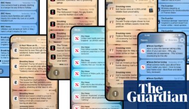 Rise in ‘alert fatigue’ risks phone users disabling news notifications, study finds | Media business
