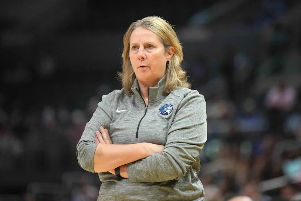 Minnesota Lynx coach Cheryl Reeve during a game.© Kirby Lee-USA TODAY Sports