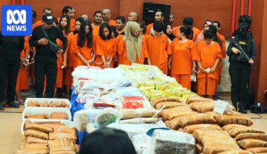 Indonesian authorities arrest 285 people in drug crackdown