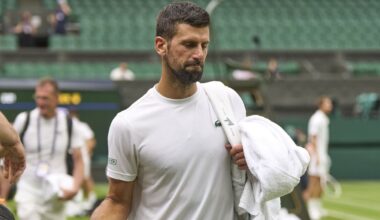 Tennis star too shy to speak to 'biggest idol' Novak Djokovic at Wimbledon | Tennis | Sport