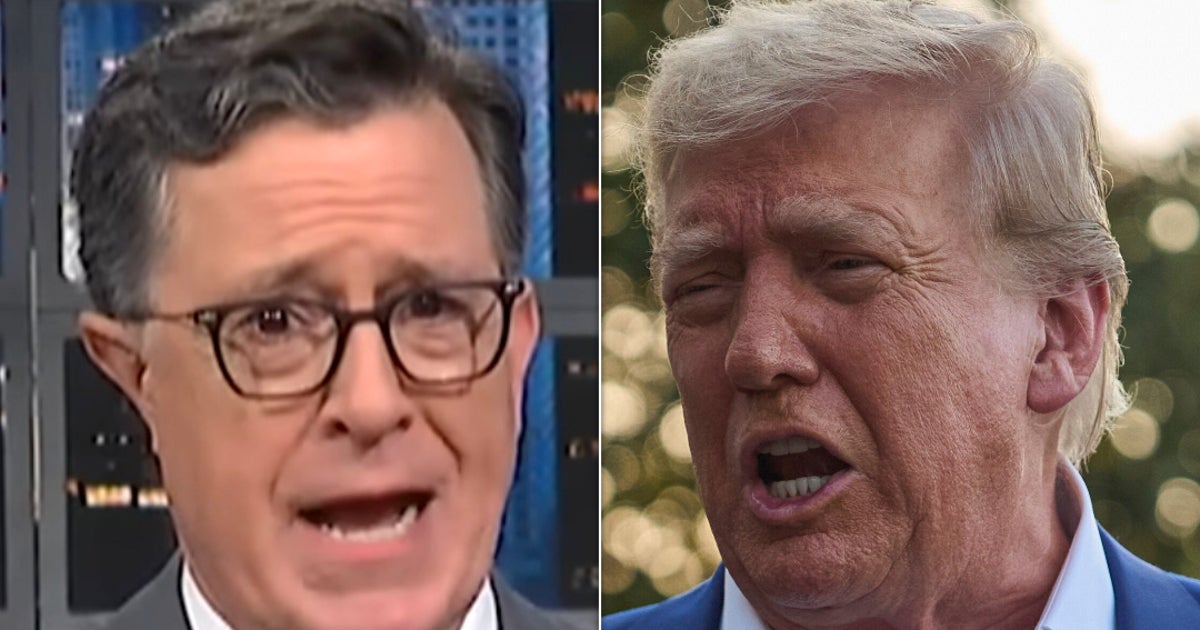 Stephen Colbert Spots Exact Moment Trump Was 'So Projecting'