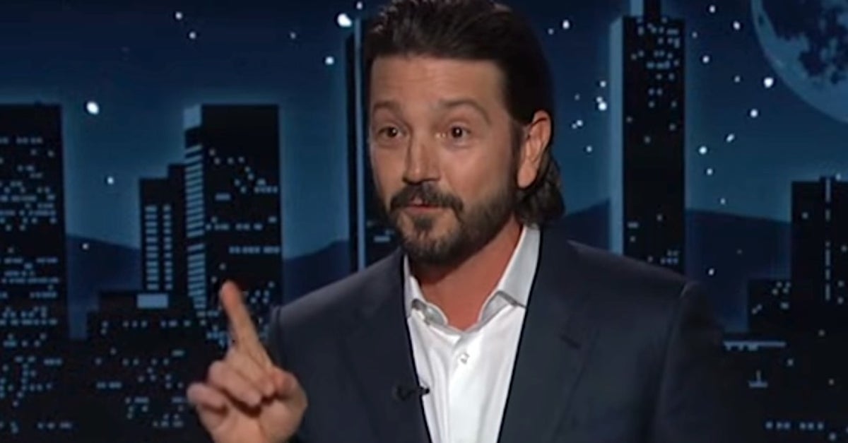 'Kimmel' Guest Host Diego Luna Offers Way Out Of Trump's America