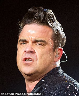 Throwback: The former Take That singer joked that he requires the drug because he has been diagnosed 'with type 2 self-loathing' (Pictured in 2013)