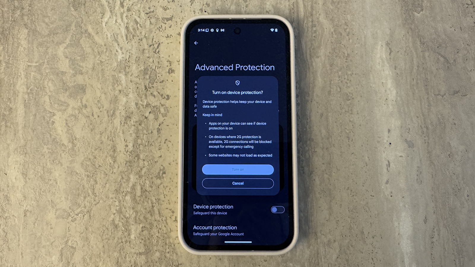 Google Advanced Protection