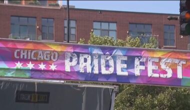 Chicagoans brave the heat for Chicago Pride Fest