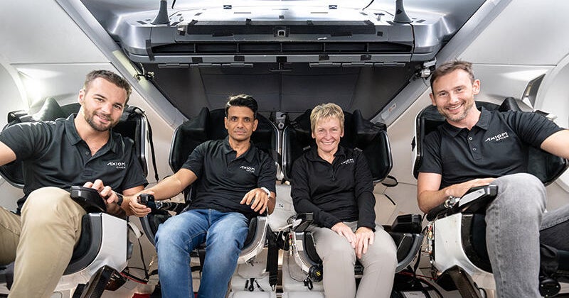 SpaceX launching Ax-4 commercial crew to space station led by Peggy Whitson, America's most experienced astronaut