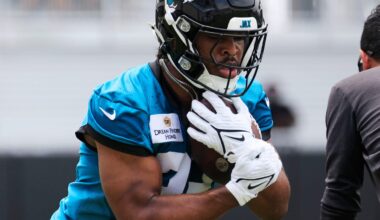 Jacksonville Jaguars sign RB Bhayshul Tuten to rookie contract