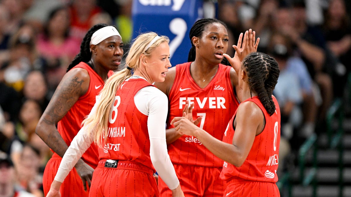 Without Caitlin Clark, Fever's other stars stave off collapse in Dallas