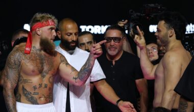 Jake Paul vs. Julio Cesar Chavez Jr. live updates, results