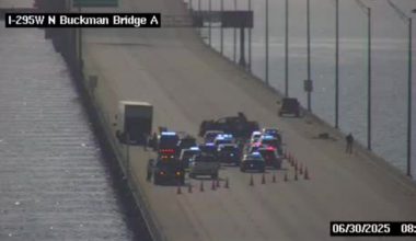 Truck crash on Buckman Bridge in Jacksonville is a fatality