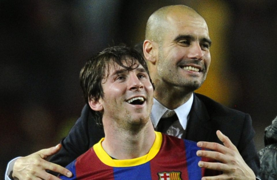 Messi and Guardiola led Barca through their greatest period