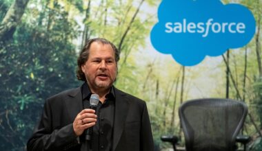 Salesforce CEO Says 30% of Internal Work Is Being Handled by AI