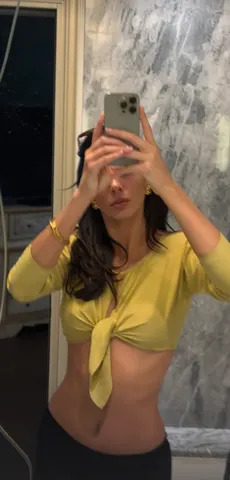 Instagram/Kendall Jenner Jenner snapped a quick mirror selfie of the look