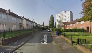 The neighbourhood with the highest rate of depression was a particular enclave of Brinnington (pictured), a suburb of Stockport in Greater Manchester, which had a rate of 31.7%