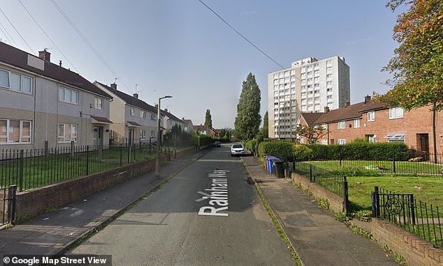The neighbourhood with the highest rate of depression was a particular enclave of Brinnington (pictured), a suburb of Stockport in Greater Manchester, which had a rate of 31.7%