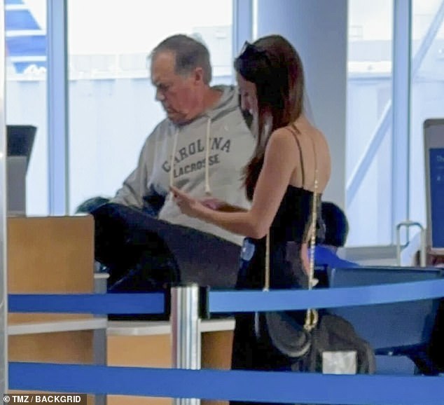 Witnesses also claim that Belichick hadn't even had time to put on his socks due to the rush