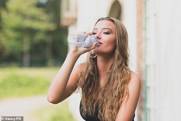 As temperatures heat up across the US, doctors warn people on weight-loss drugs like Ozempic could be at a greater risk of dehydration (stock image)