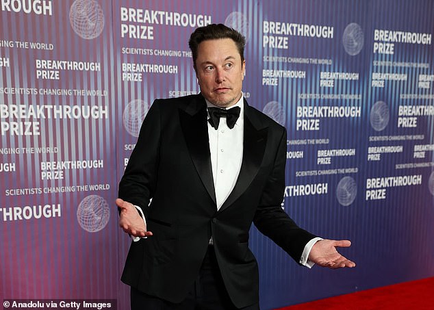 Among famous people who say they have autism is Elon Musk, pictured above last year while attending the Breakthrough Prize Awards in Los Angeles