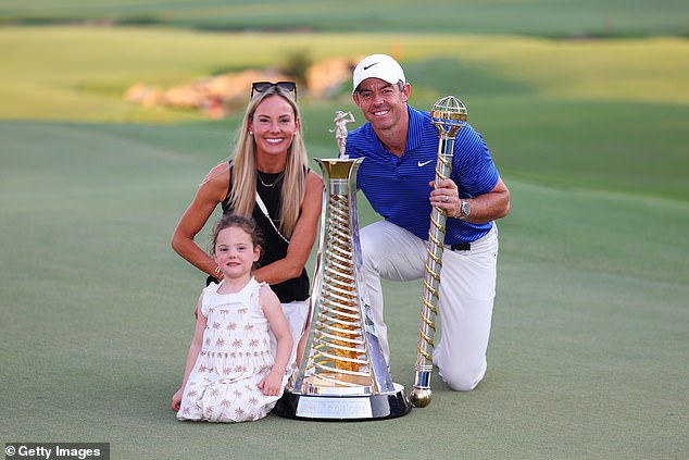 The Masters champion is taking two weeks off with wife Erica and their daughter Poppy, 4