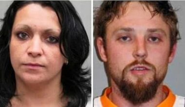 Iuliana Triscaru, 31, (left) and Cory Breton, 28, (right) were killed at Kingston in Logan, south of Brisbane, on January 24, 2016