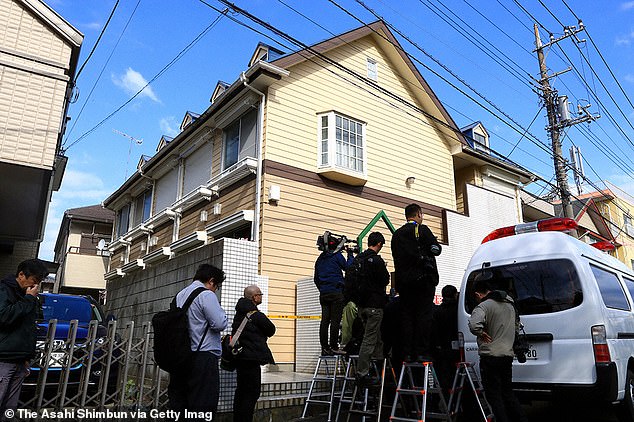 The severed body parts of nine people were found in Shiraishi's apartment on October 31, 2017 in Zama, Kanagawa, Japan